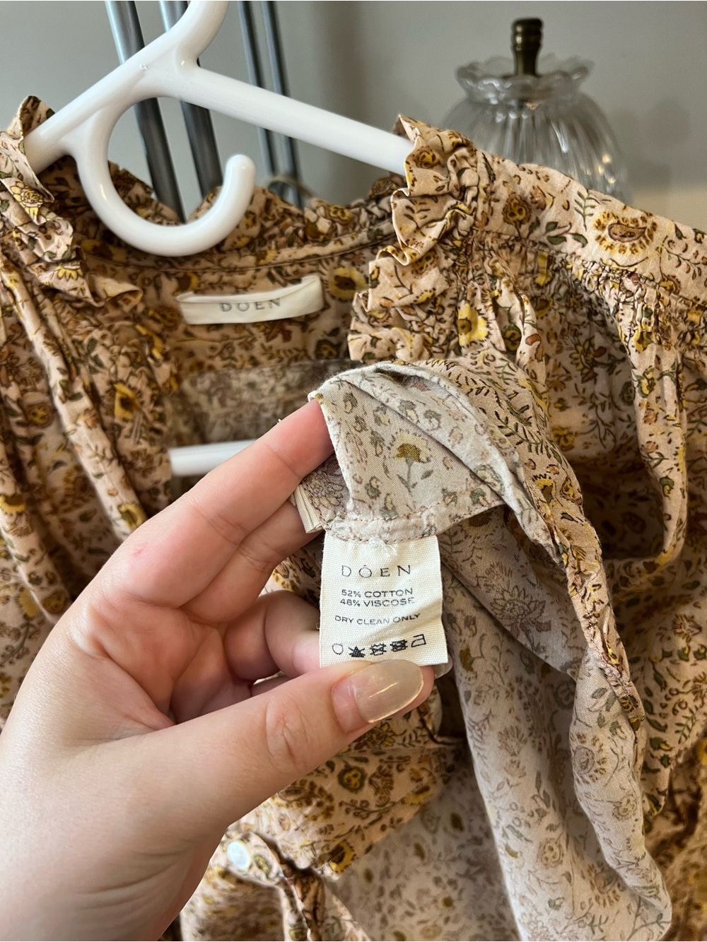 DOEN Floral Blouse - Picture 5 of 7